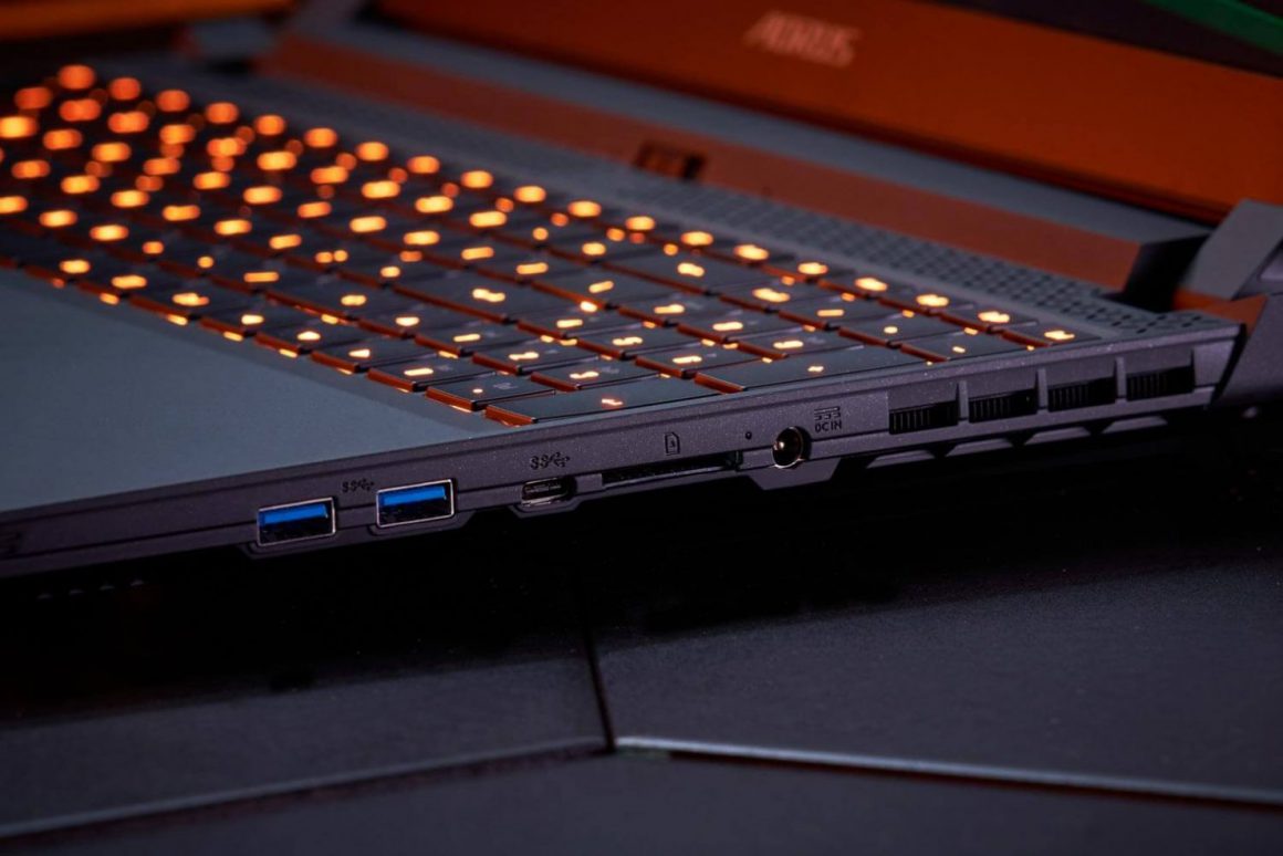 نوت بوک های گیگابایت با Tiger Lake H