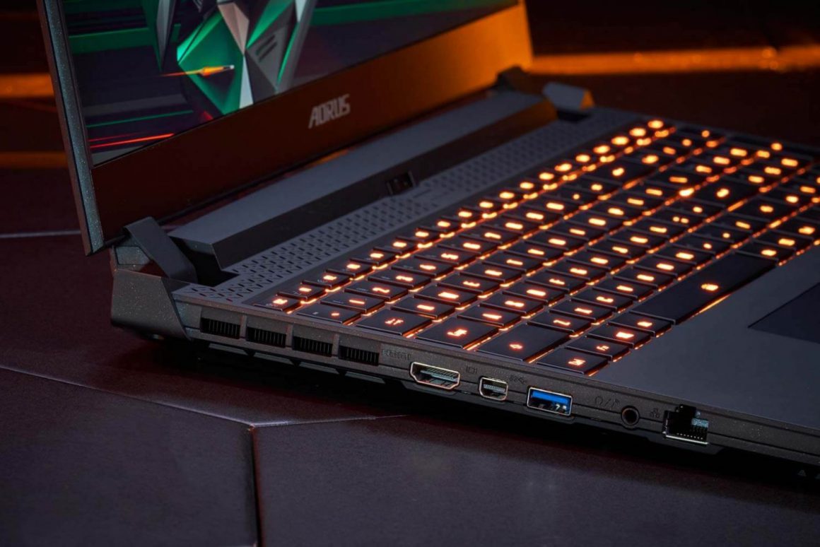 نوت بوک های گیگابایت با Tiger Lake H