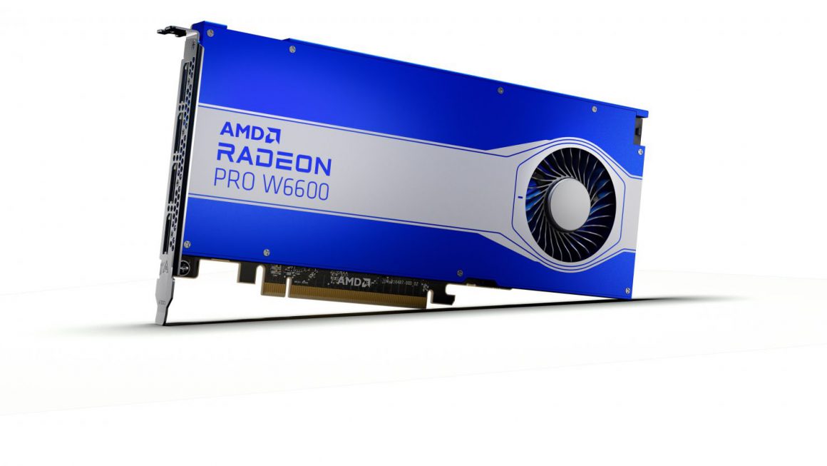 کارت گرافیک Radeon PRO W6600 با چیپ Navi 23