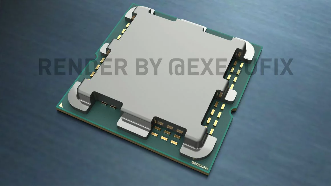طراحی IHS سری Ryzen 7000 Raphael