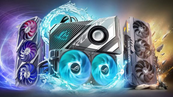 کارت گرافیک های سفارشی RTX 3080 Ti و RTX 3070 Ti ایسوس