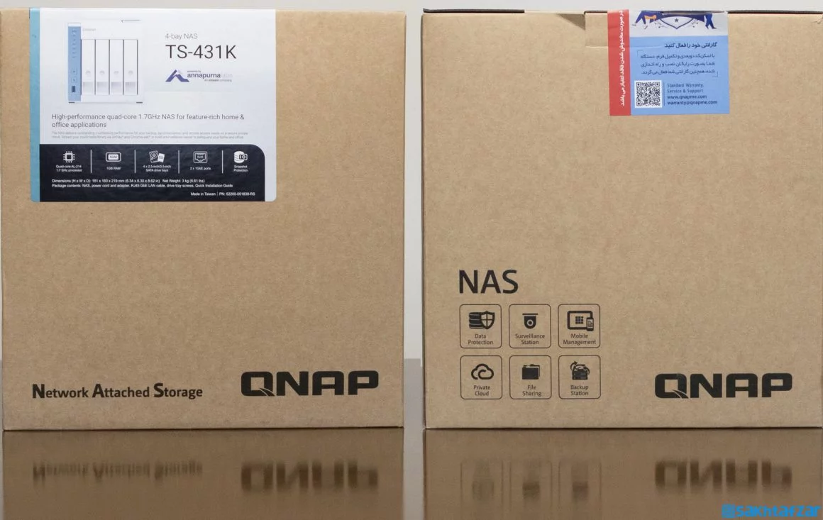 بررسی ذخیره ساز تحت شبکه کیونپ QNAP TS-431K