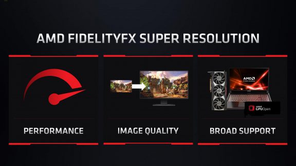 فناوری AMD FidelityFX Super Resolution
