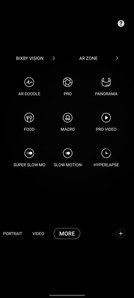 تنظیمات نرم افزار دوربین گوشی گلکسی A52 سامسونگ | Samsung Galaxy A52
