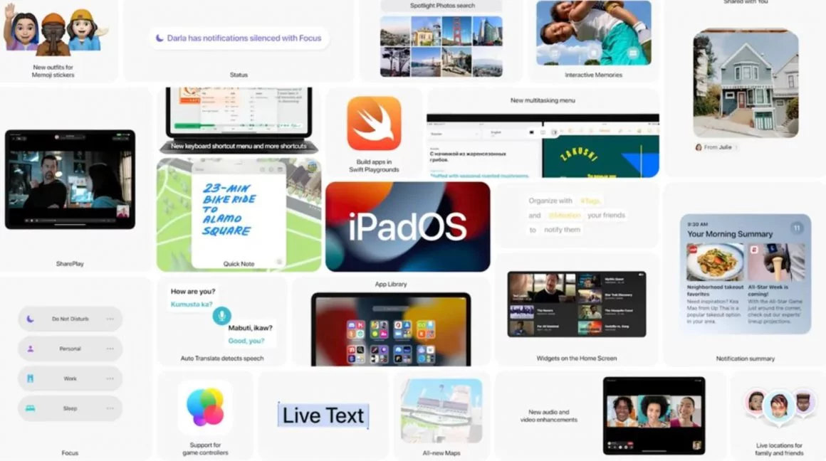 سیستم عامل iPadOS 15 معرفی شد (در حال بروزرسانی) ۲۳