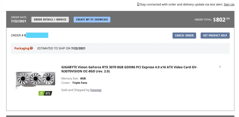 تجارت گردان | پسر بچه ۱۱ ساله Newegg را دور زد – خرید مستقیم کارت گرافیک RTX 3070
