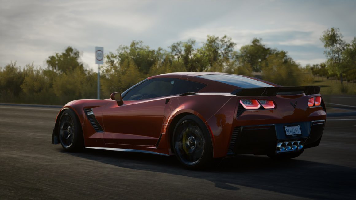 Chevrolet Corvett بازی Forza Horizon کاربر Behnam