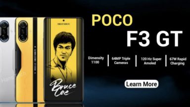 مشخصات نمایشگر گوشی پوکو F3 GT