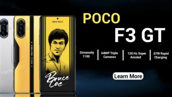 مشخصات نمایشگر گوشی پوکو F3 GT