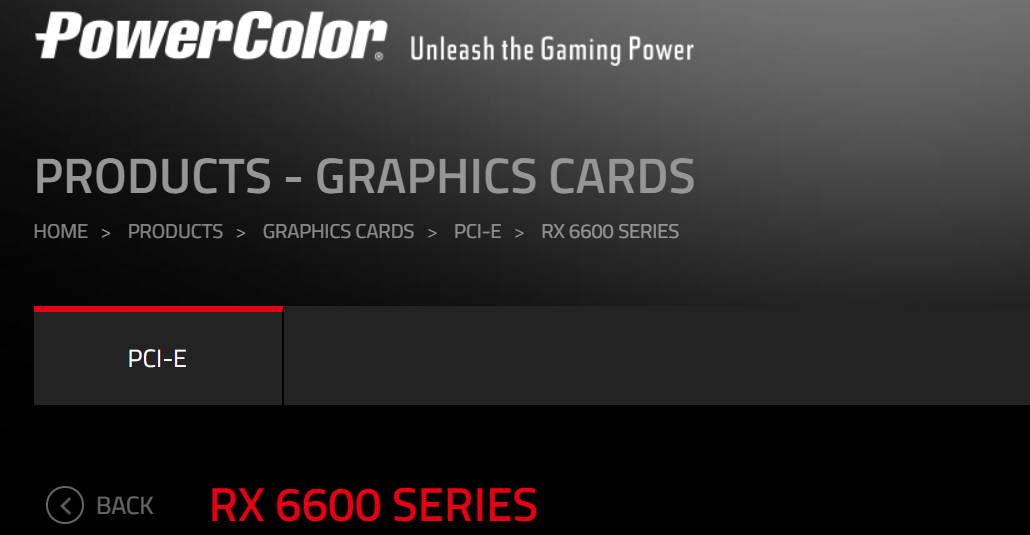 PowerColor آماده عرضه سری کارت گرافیک‌های Radeon RX 6600