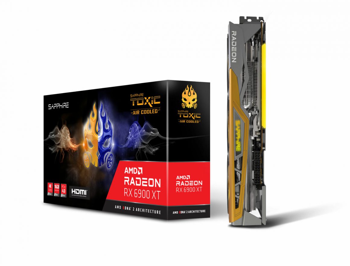 کارت گرافیک RX 6900 XT TOXIC با خنک کننده بادی