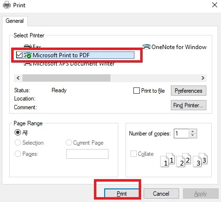 آموزش ذخیره اسکرین شات به عنوان PDF در ویندوز 10