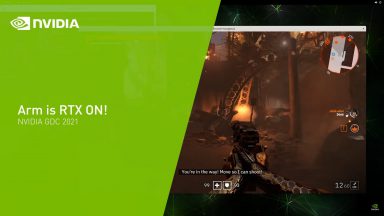 نمایش فناوریهای RTX و DLSS روی پلتفرم ARM توسط انویدیا