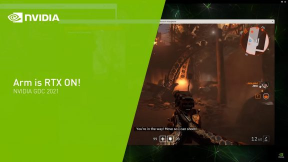 نمایش فناوری‌های RTX و DLSS روی پلتفرم ARM توسط انویدیا