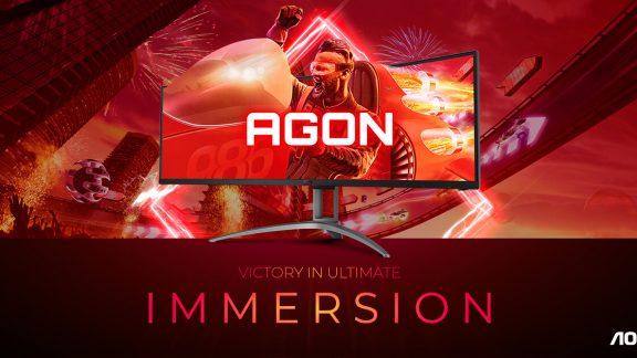 نمایشگرهای خمیده گیمینگ AGON AG493UCX2 و AGON AG493QCX