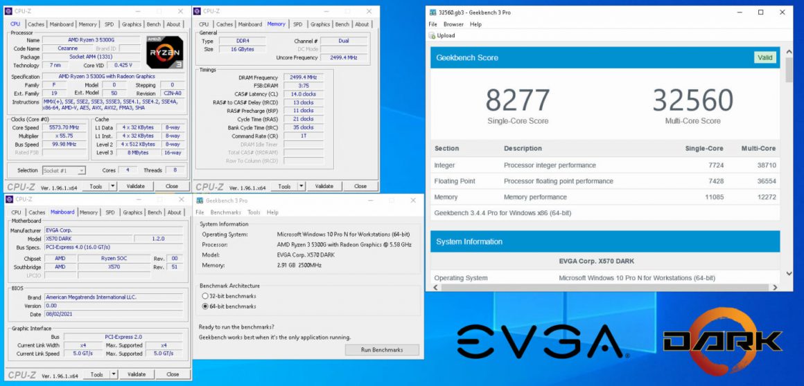 مادربرد EVGA X570 DARK