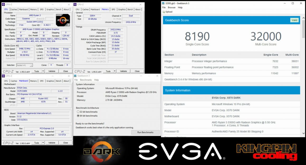 مادربرد EVGA X570 DARK