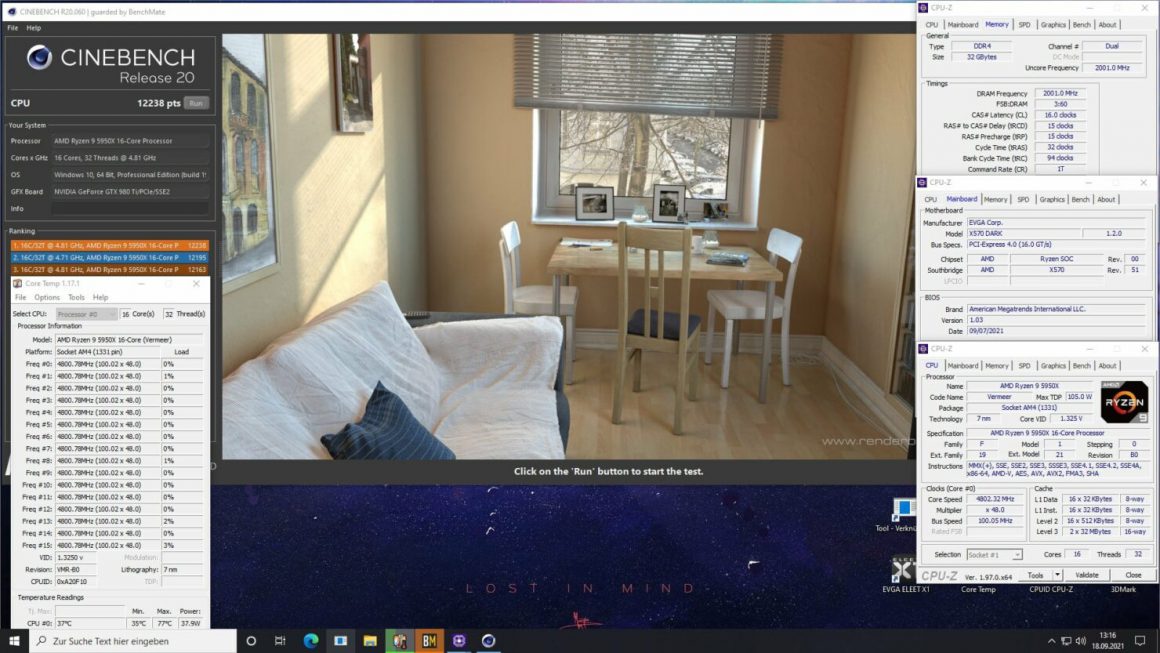 مادربرد EVGA X570 DARK