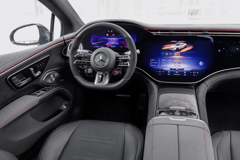مرسدس بنز AMG EQS رونمایی شد – چشم در چشمِ تسلا ۵
