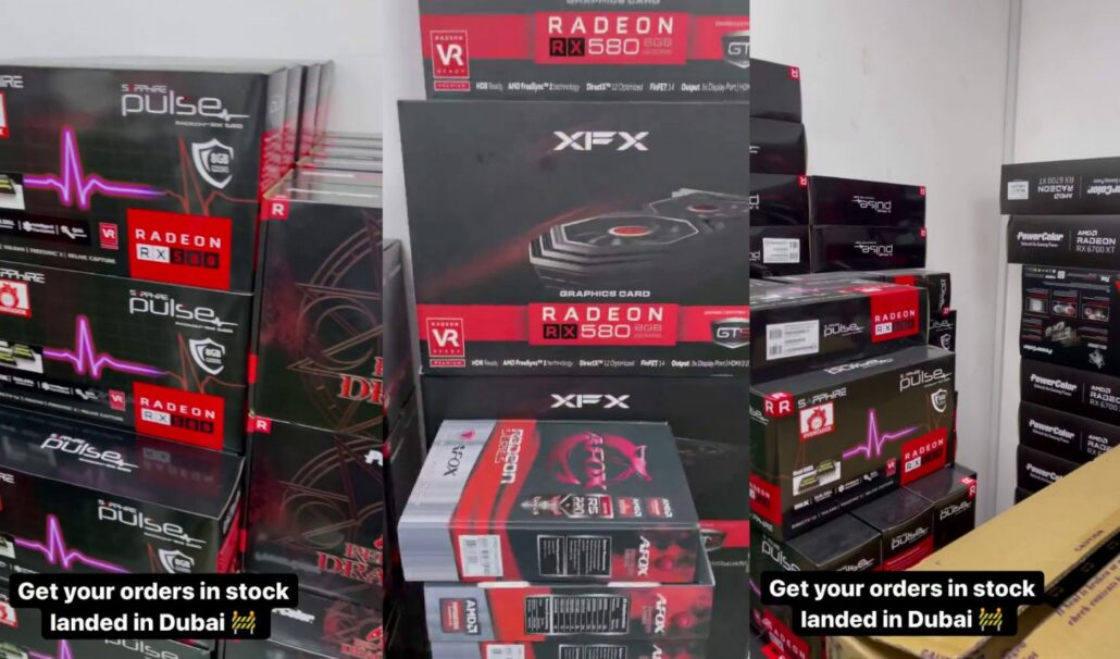 کارت گرافیک های Radeon در خرده فروشی سخت افزاری ماینینگ