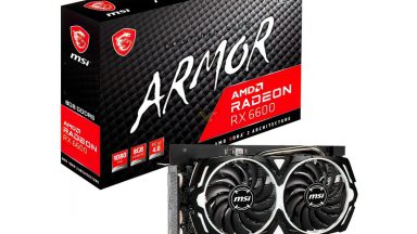 کارت گرافیک MSI-Radeon-RX-6600-8GB-ARMOR-V1