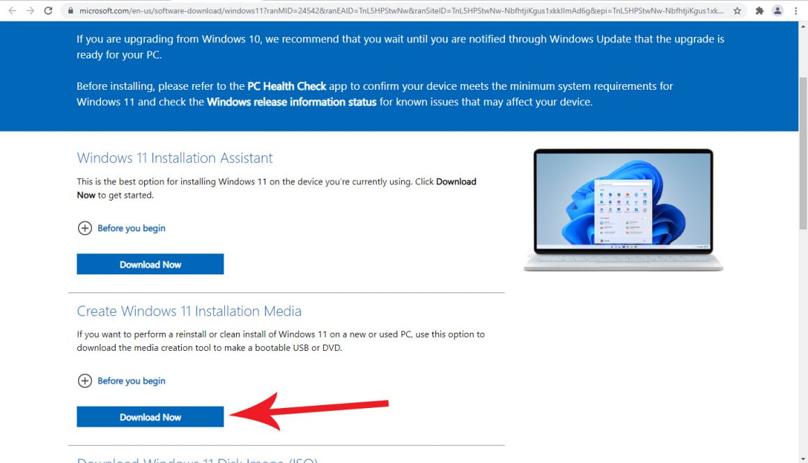 update media creation