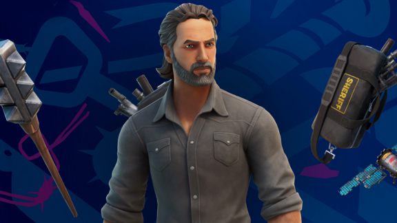پیوستن ریک گریمز سریال واکینگ دد به فورتنایت