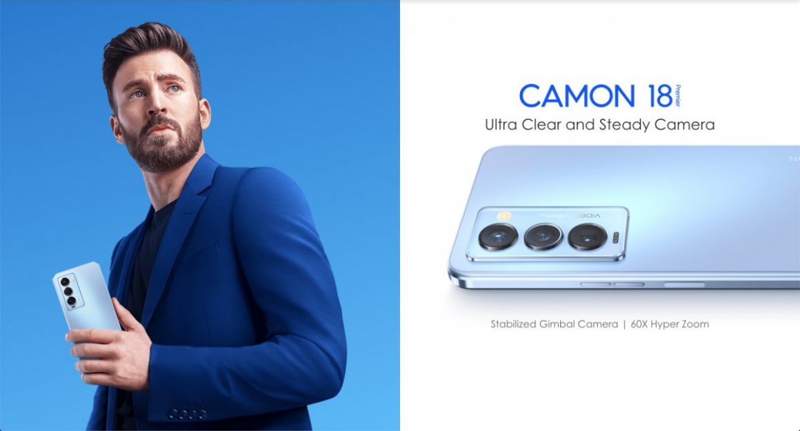 گوشی Tecno Camon 18 Premier با صفحه نمایش 120 هرتز رونمایی شد ۲