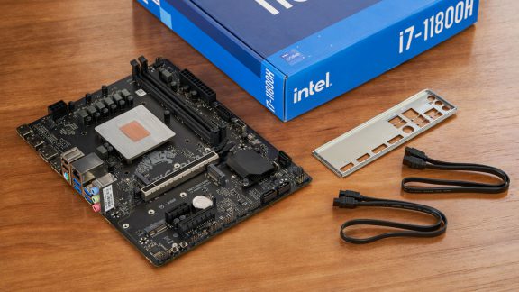 پردازنده Core i7 11800H در پلتفرم دسکتاپ به لطف مادربرد Maxsun HM570