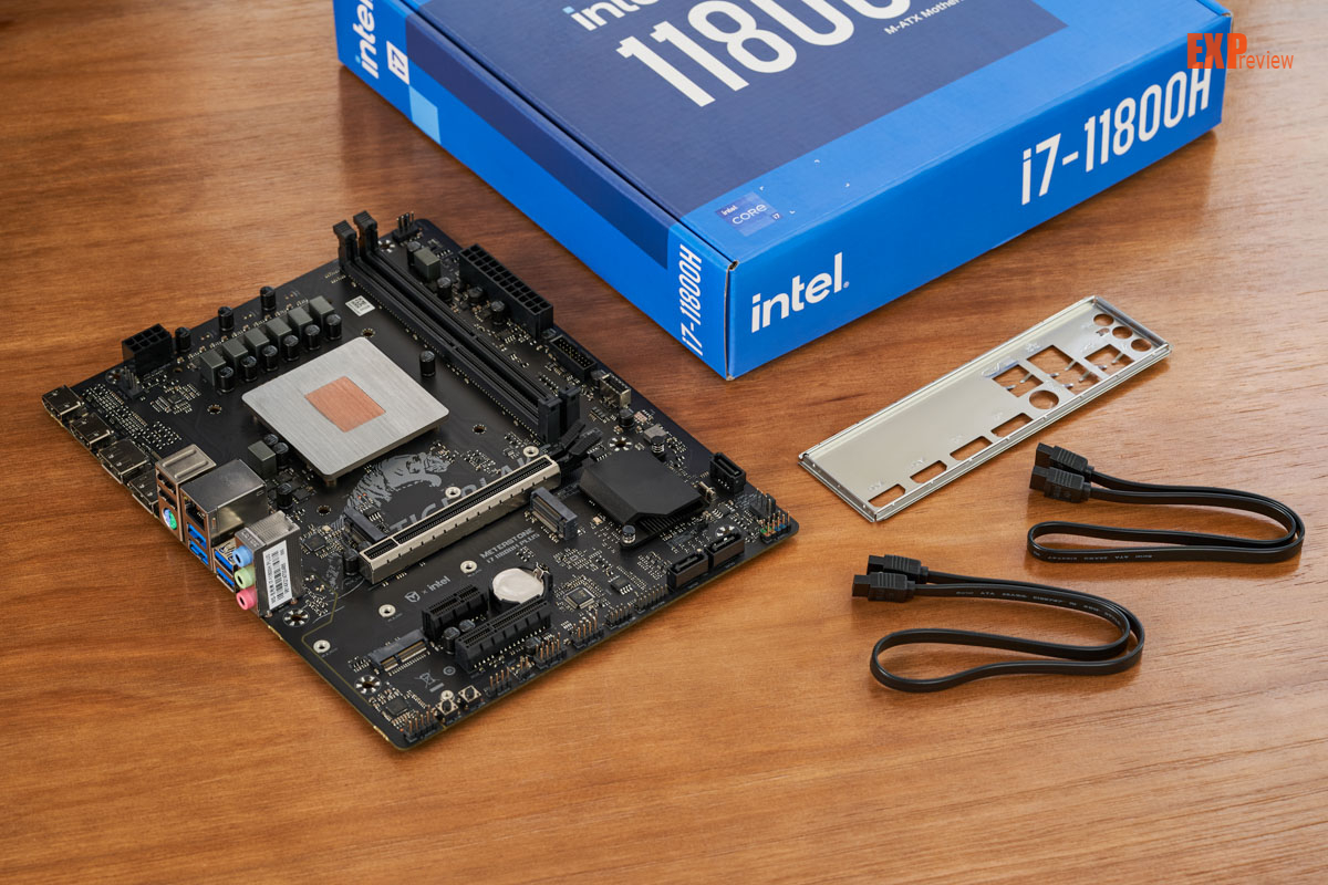 پردازنده Core i7 11800H در پلتفرم دسکتاپ به لطف مادربرد Maxsun HM570 ...