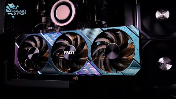 کارت گرافیک GeForce RTX 3060 Ti ColorPOP پلیت