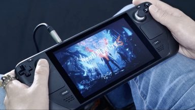 اجرای بازی Devil May Cry 5 روی کنسول دستی Steam Deck