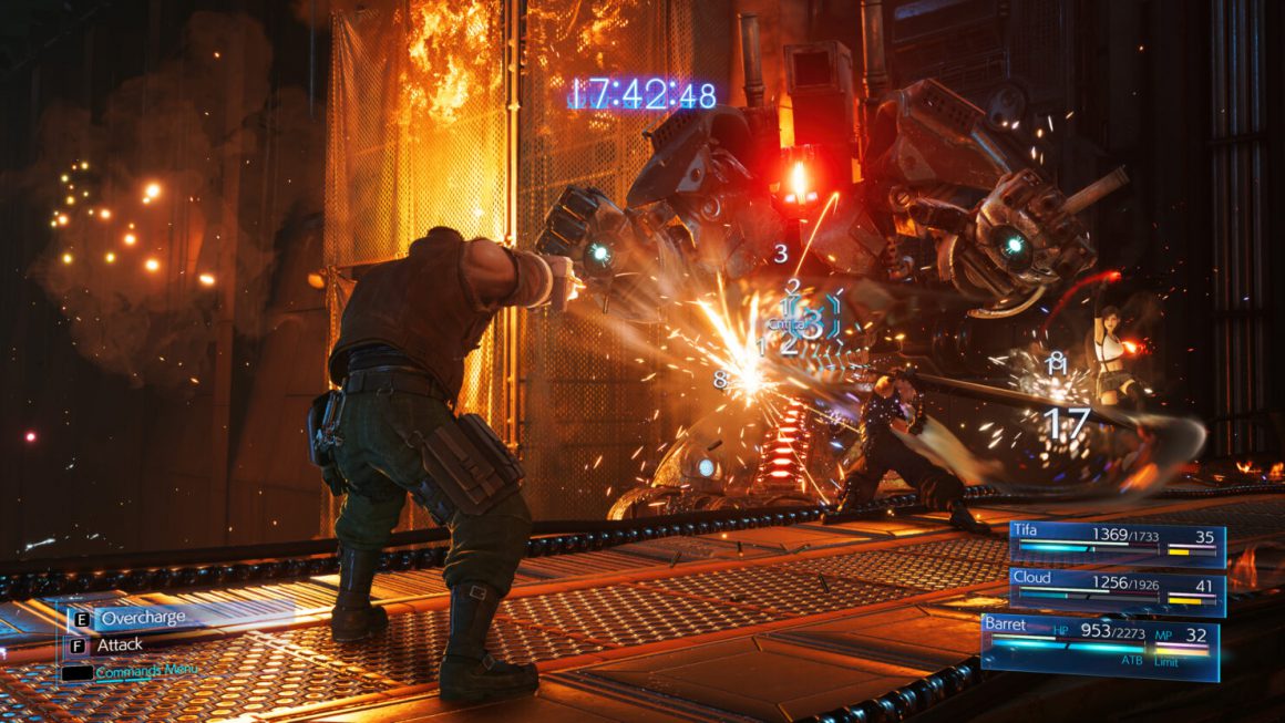 اسکرین شاتهای بازسازی فاینال فانتزی 7