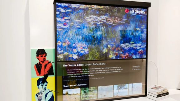 مانیتور OLED شفاف LG در نمایشگاه CES 2022 معرفی خواهد شد