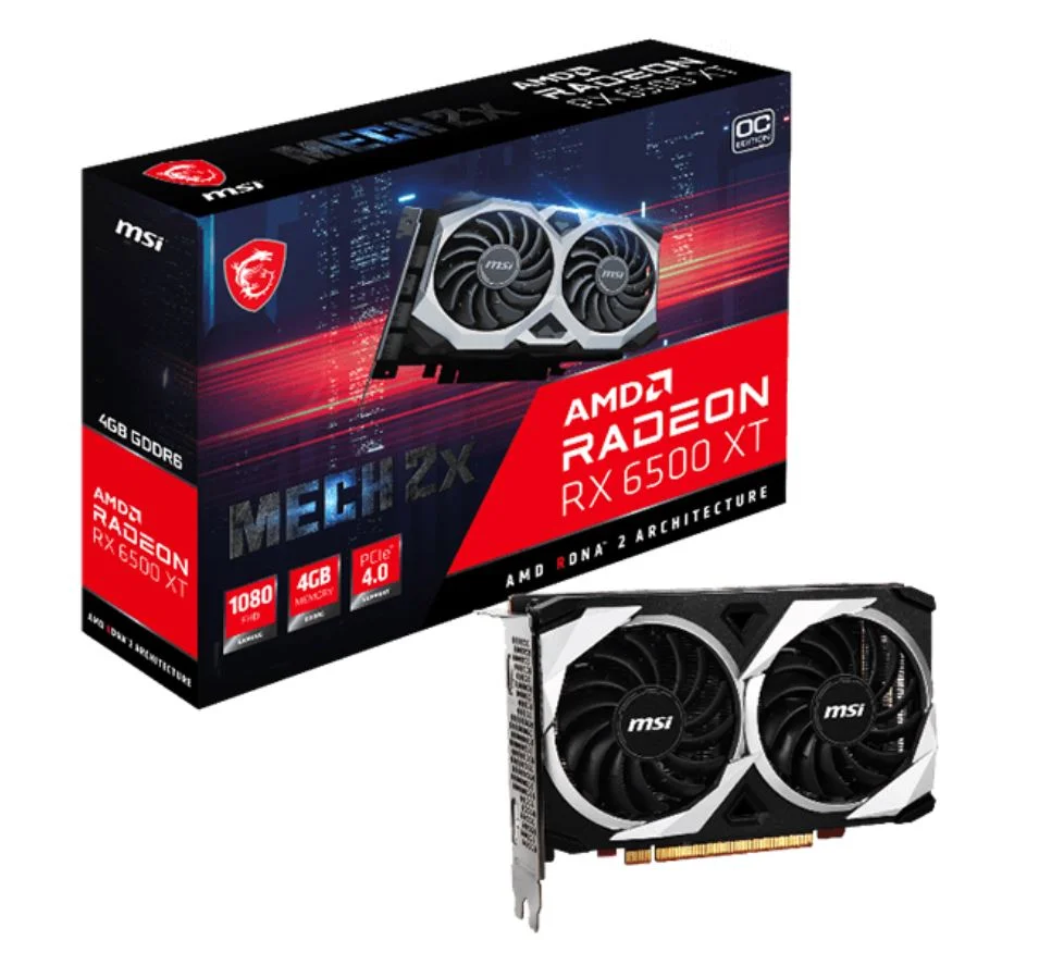 کارت گرافیک Radeon RX 6500 XT Mech