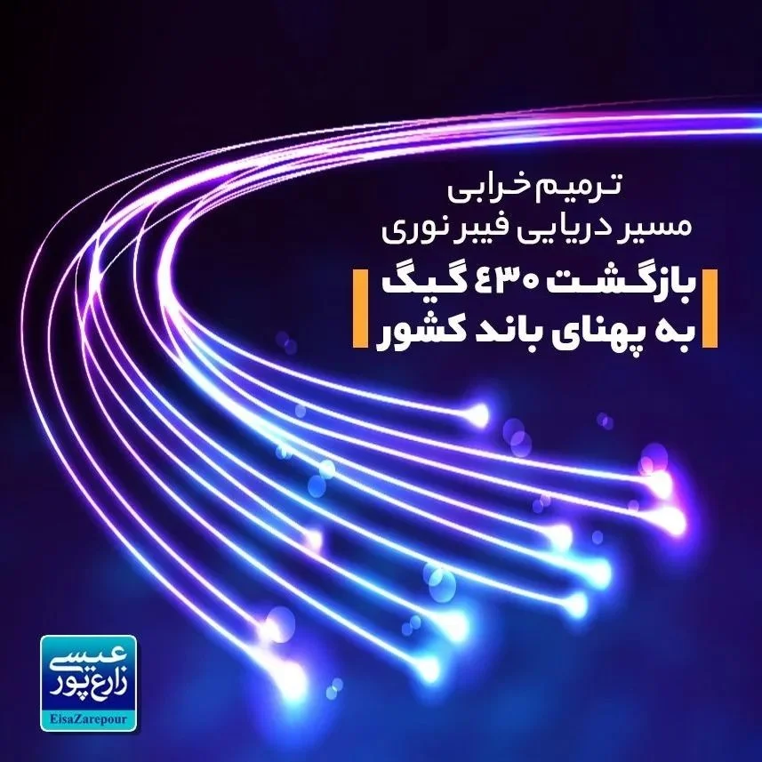 430 گیگ به شبکه بازگشت