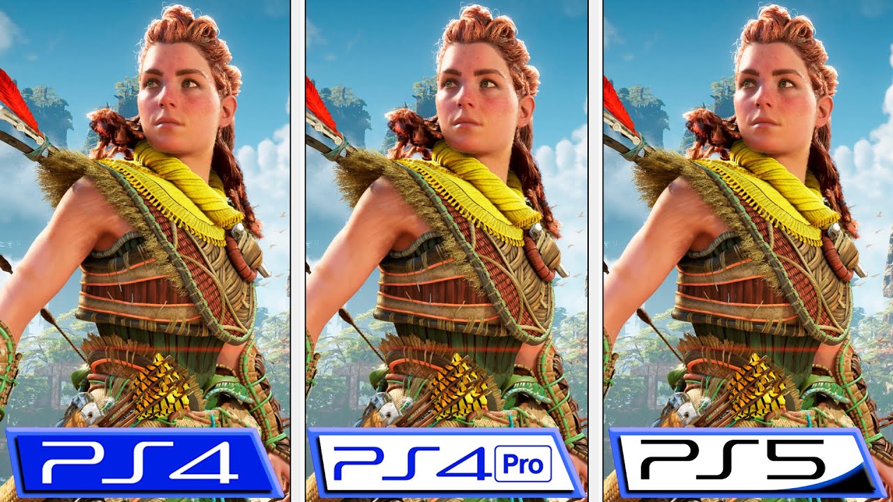 horizon zero dawn 2 ps4 vs ps5