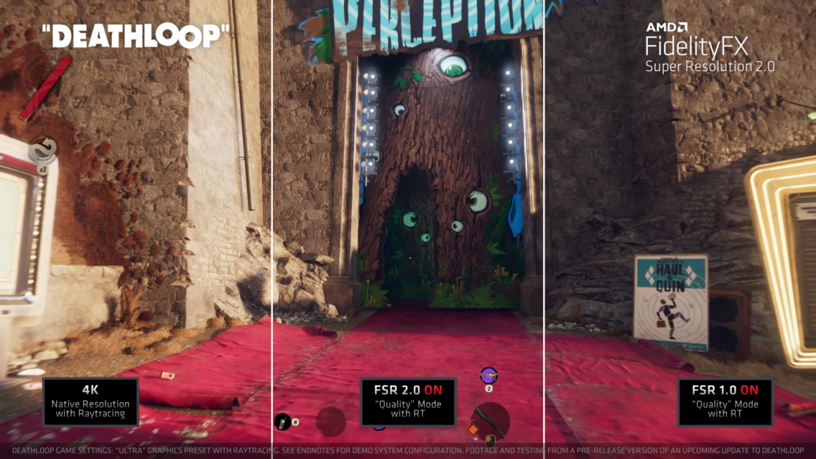 فناوری AMD FidelityFX Super Resolution 2.0