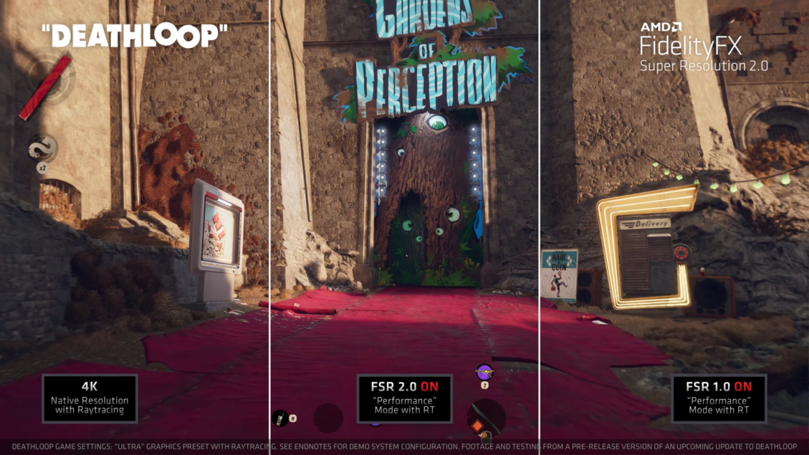 فناوری AMD FidelityFX Super Resolution 2.0