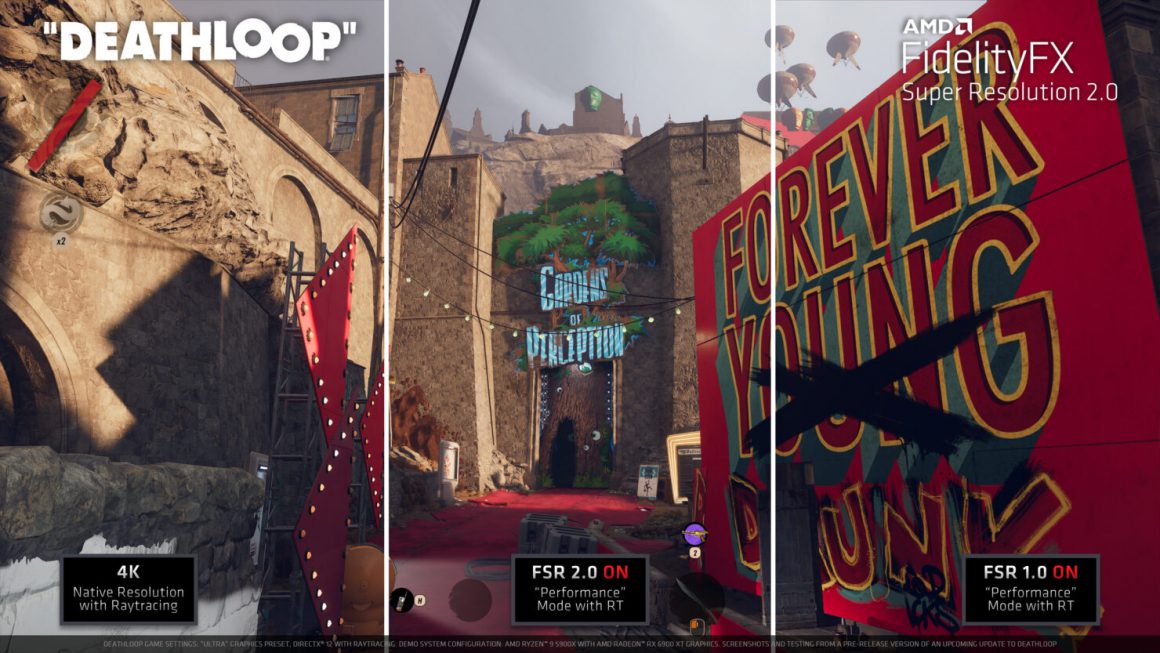 فناوری AMD FidelityFX Super Resolution 2.0