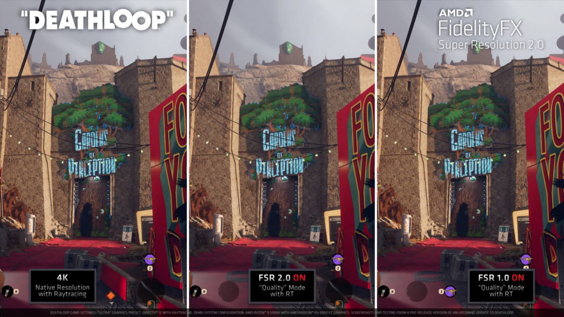 فناوری AMD FidelityFX Super Resolution 2.0