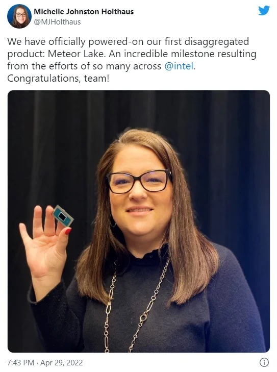 وضعیت پردازنده اینتل Meteor Lake