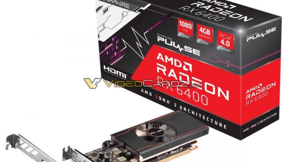 کارت گرافیک Radeon RX 6400 PULSE سافایر