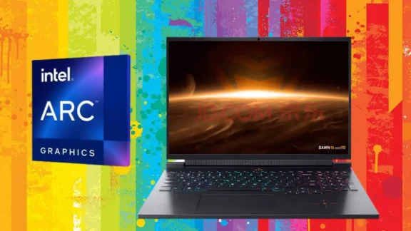 لپ تاپ با گرافیک Arc اینتل