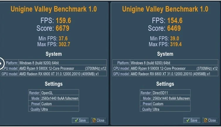 بهبود عملکرد گرافیکی OpenGL در درایور AMD 22H2
