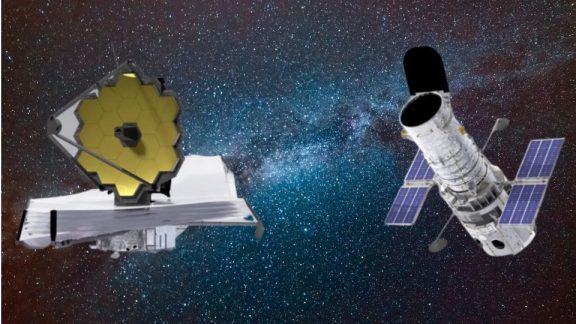 جیمز وب در برابر هابل - مقایسه تصاویر دو تلسکوپ در کنار هم