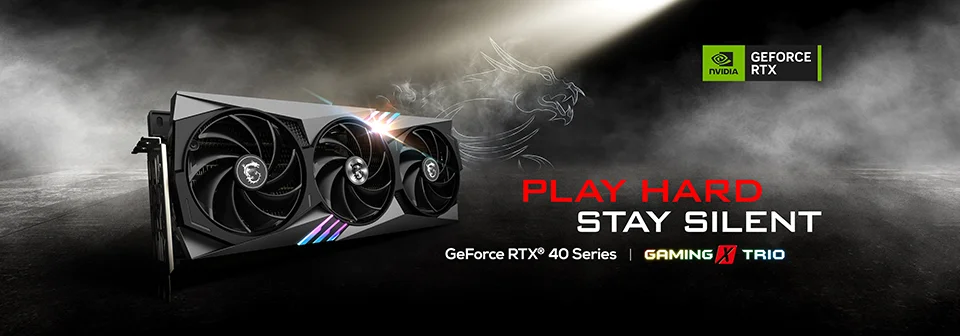 کارت گرافیک های MSI GeForce RTX 40