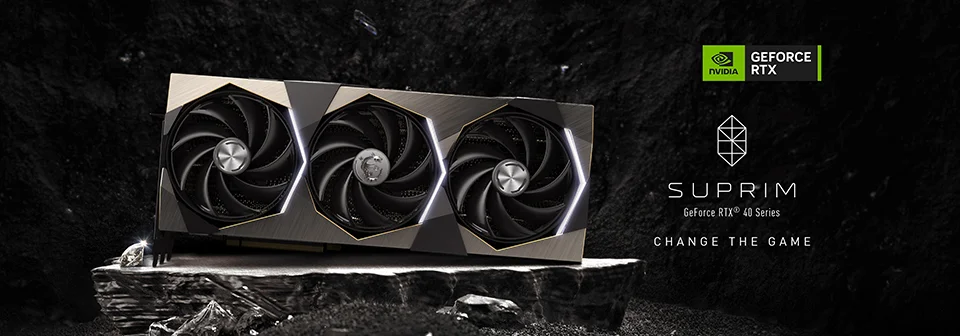 کارت گرافیک های MSI GeForce RTX 40