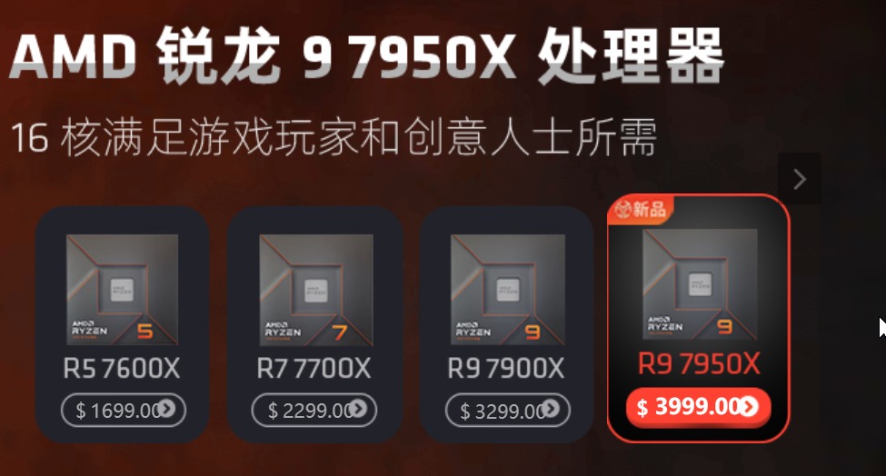 AMD RYZEN 7000 CHINA
