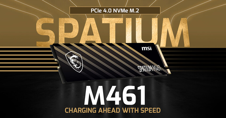 MSI معرفی SPATIUM M461 SSD
